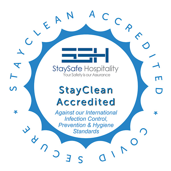 Staysafe Hospitality Stay Clean Accredited Facility