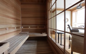 N. Moore Penthouse Sauna