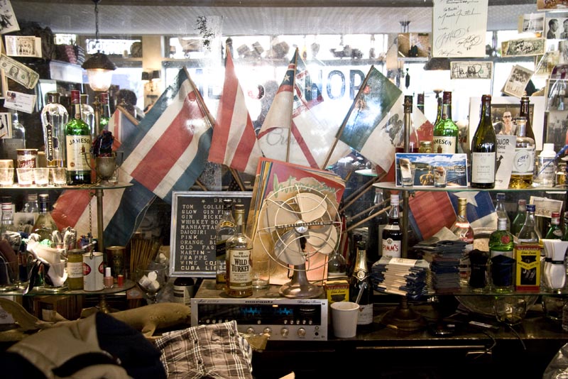 The Greenwich Hotel's neighborhood guide featuring J. Crew at the Liquor Store