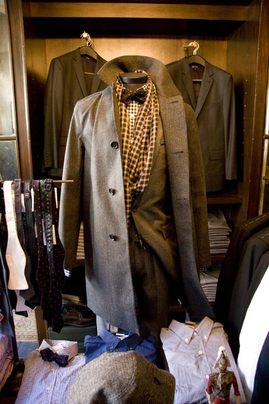 The Greenwich Hotel's neighborhood guide featuring J. Crew at the Liquor Store