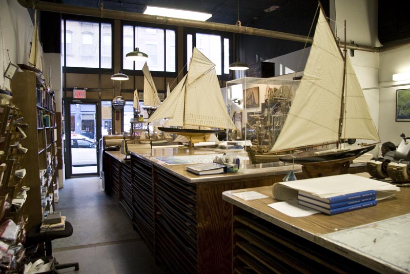 During your stay at the Greenwich Hotel explore these model ships at New York Nautical