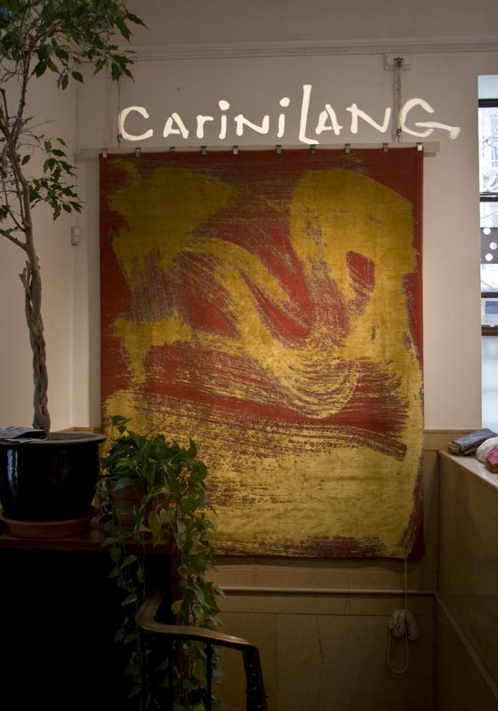 Shop at Carini Lang for unique rugs during your stay at The Greenwich Hotel