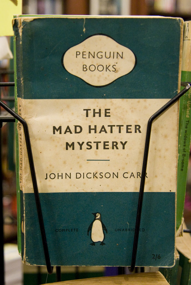 Vintage Book, Mad Hatter Mystery, for sale at The Mysterious Bookshop located close to The Greenwich Hotel