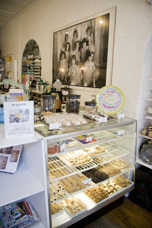 Pastry case at Duane Park Patisserie