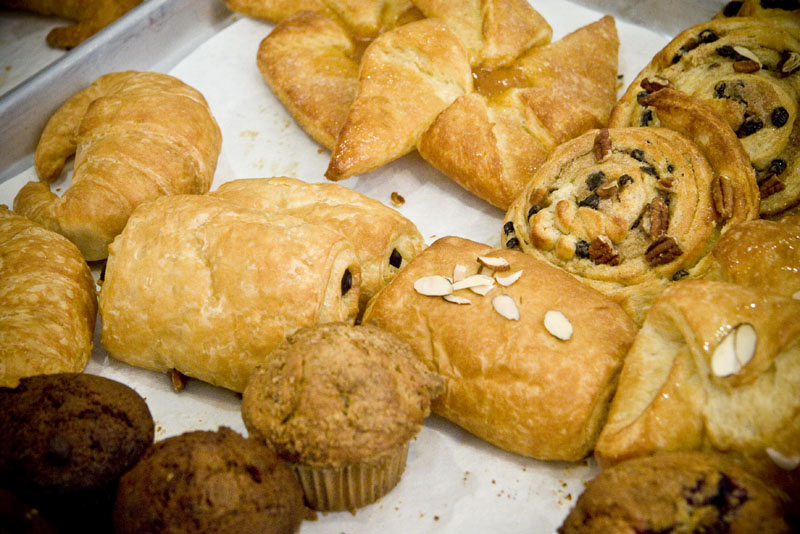 Pastry spread at Duane Park Patisserie