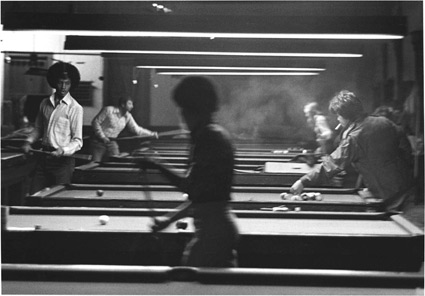 Pool Hall 1978 by Harvey Stein at Soho Photo