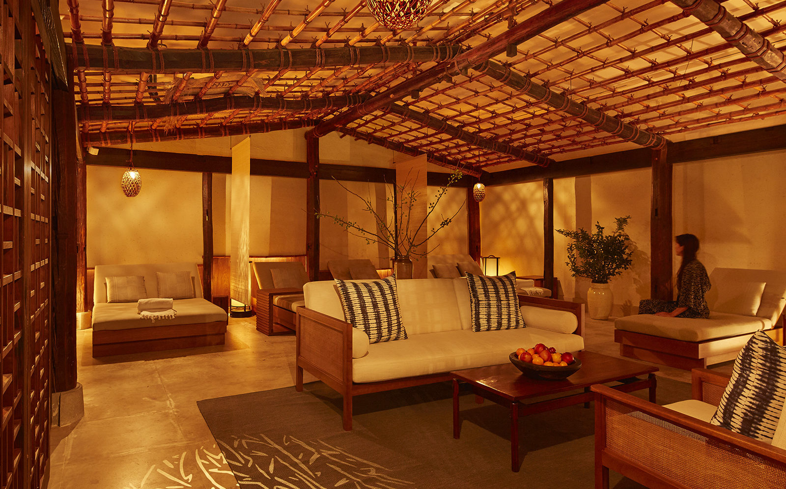 Shibui spa relaxation area at the Greenwich Hotel