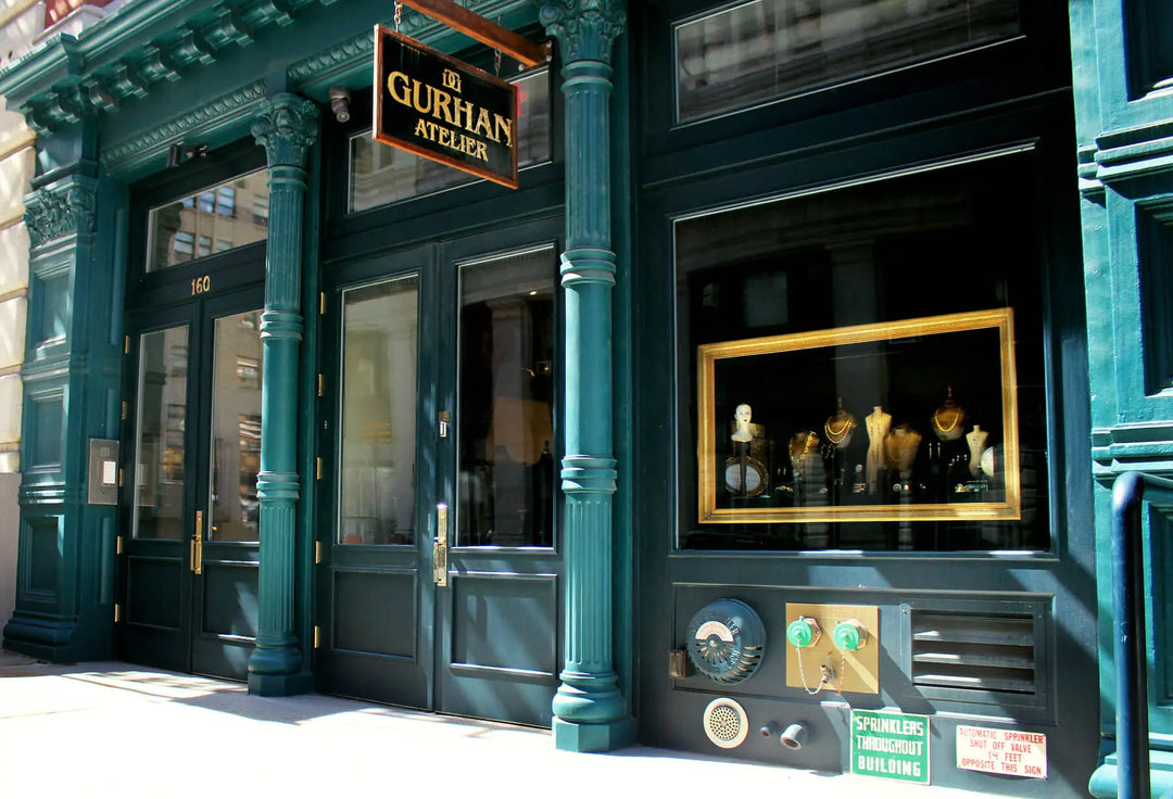Gurhan Atelier Storefront at 160 Franklin Street