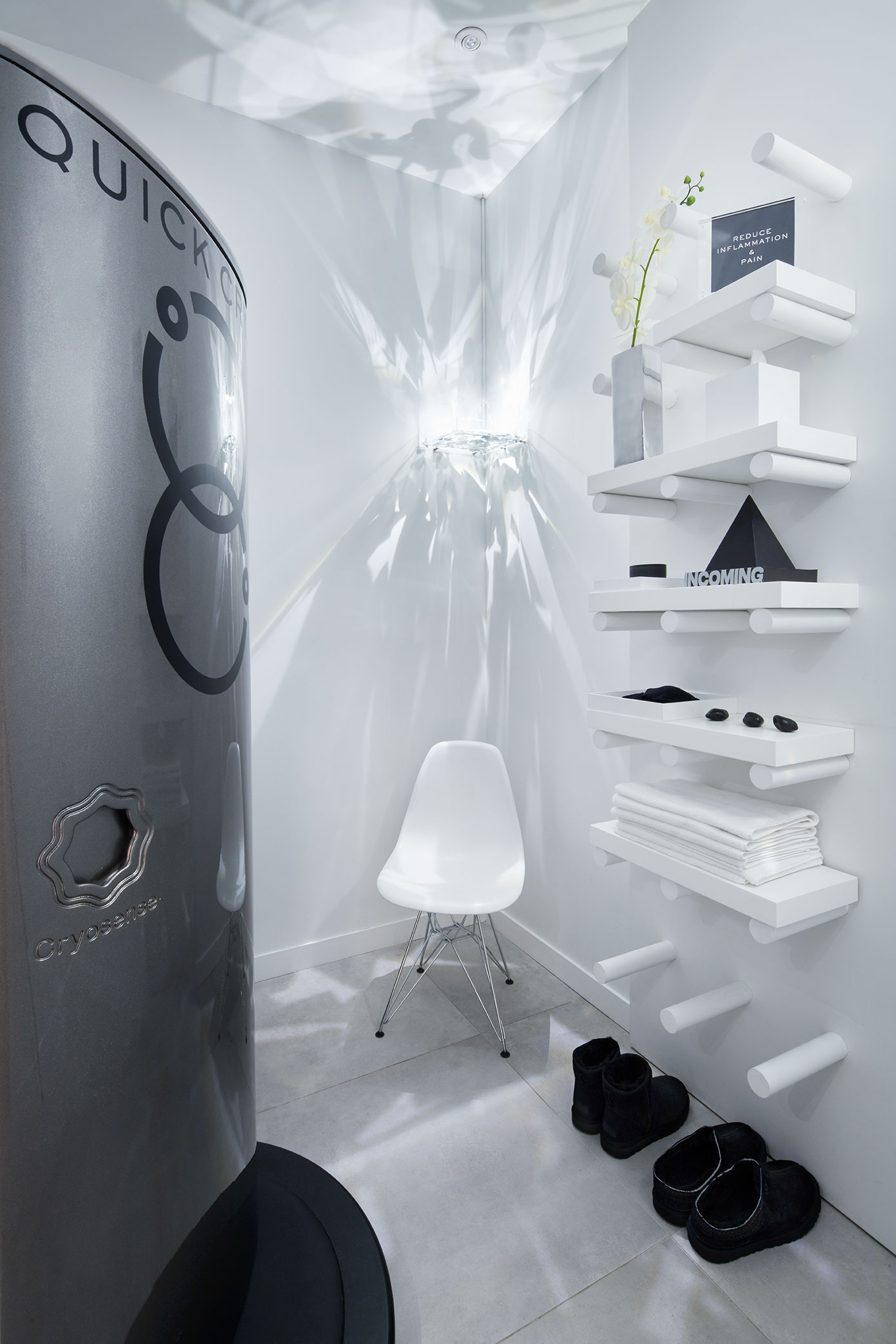 Cryo treatment area at Quick Cryo