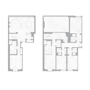 Optional 5 bedroom Greenwich Duplex layout available upon request