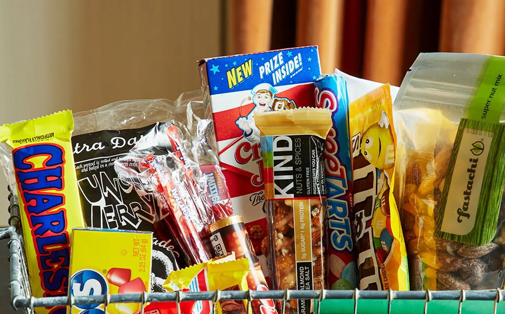 The famous loaded snack basketball at the greenwich hotel
