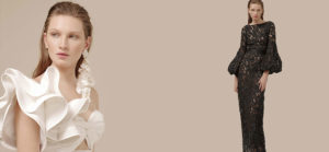 Johanna eveningwear on models