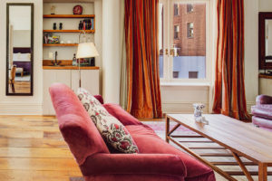 2 Bedroom Fireplace Corner Suite at The Greenwich Hotel, a luxury boutique hotel in NYC