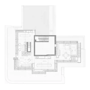 Tribeca Penthouse exterior rooftop layout
